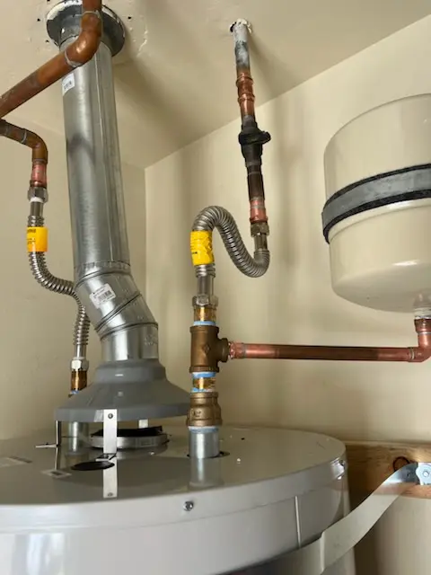 Water heater installation and plumbing repair in North Waltham